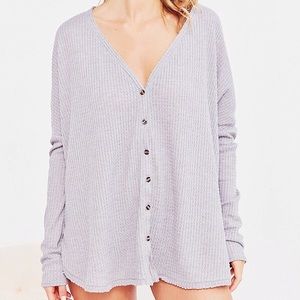 urban outfitters / out from under top (grey)